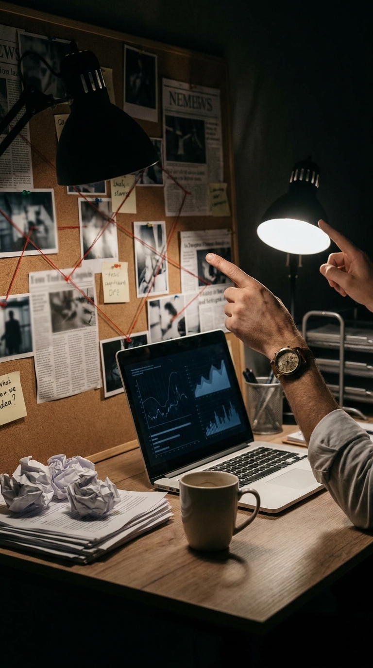 Strategist comparing true buying signals against anonymous intent data